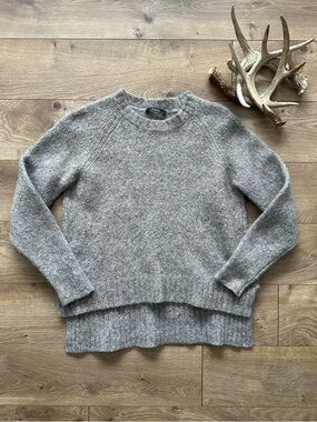 Odeeh Cashmere Wool Mohair Sweater XS 34 Grey Luxury Designer Knit